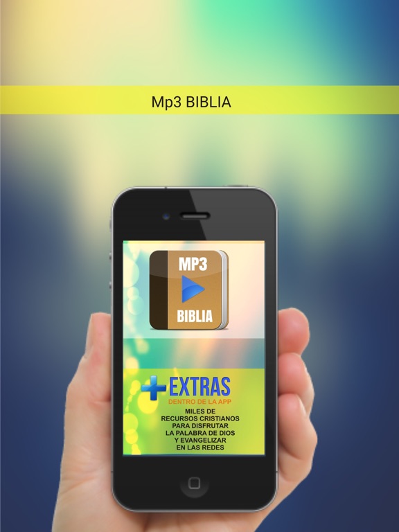 Mp3 Biblia iPad screenshot 1 - Lifestyle app