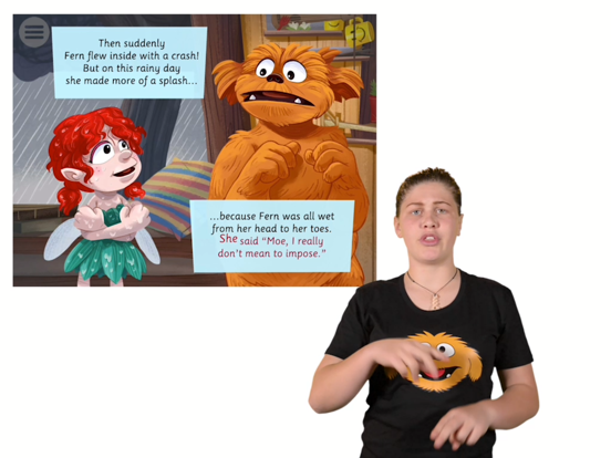 Moe and the Unexpected Bully iPad screenshot 4 - Book app