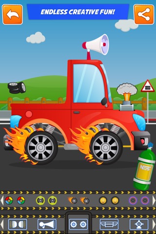 Little Truck Builder Factory- Play and Build Vehicles and Trucksのおすすめ画像2