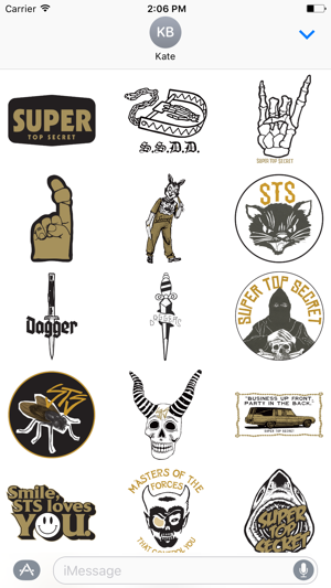 Super Top Secret Sticker Pack 1(圖1)-速報App