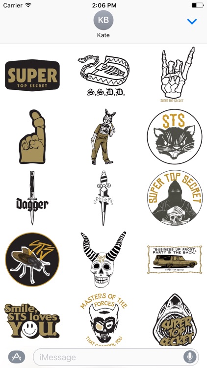 Super Top Secret Sticker Pack 1