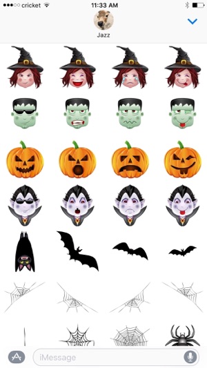 Halloween Stickers from Halloween Solitaire(圖3)-速報App
