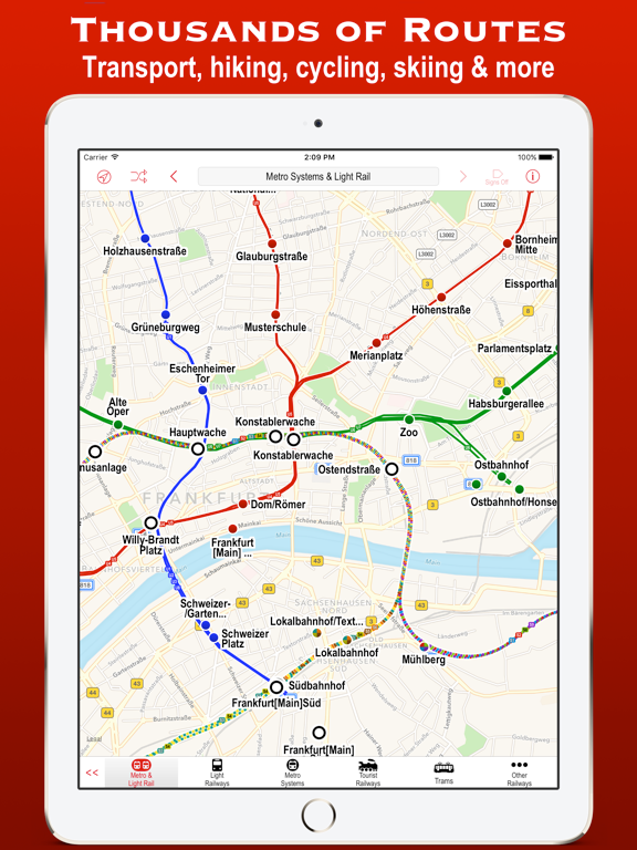 Poison Maps - Northern Europe iPad screenshot 2 - Navigation app