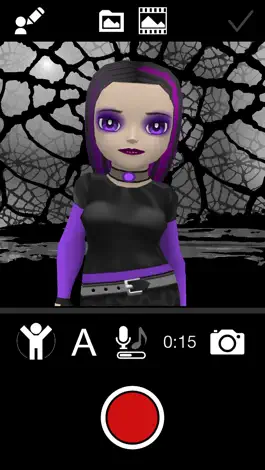 Game screenshot My Talking Goth Lite hack