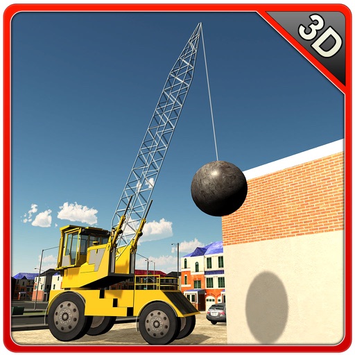 Wrecking Ball Demolition Crane – Drive mega vehicle in this driving simulator game icon