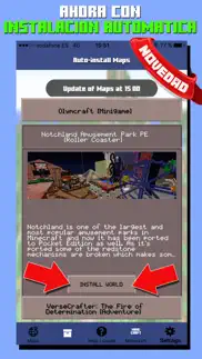 maps para minecraft pe - pocket edition iphone capturas de pantalla 2