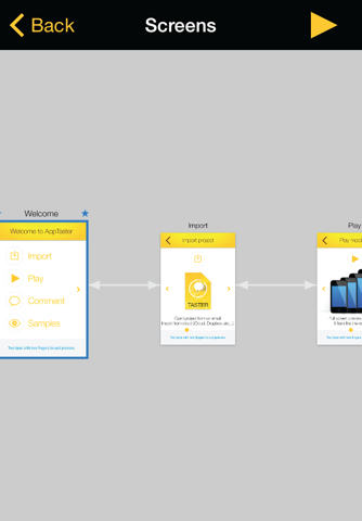 App Taster - Play mockups, wireframes, and prototypes designed in App Cooker Utilities