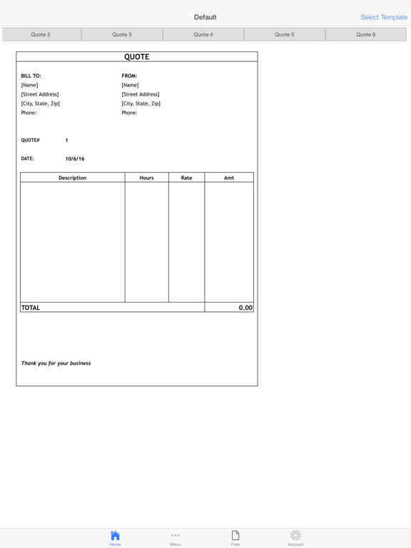 Screenshot #6 pour Computer Repair Invoice