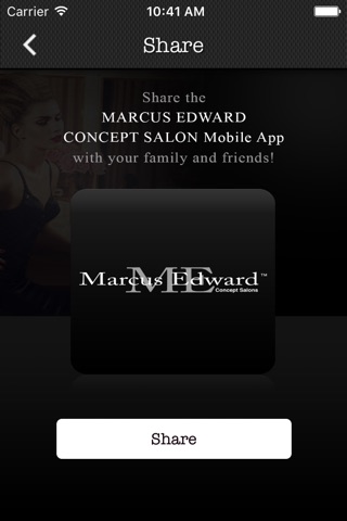 Marcus Edward Concept Salon screenshot 3