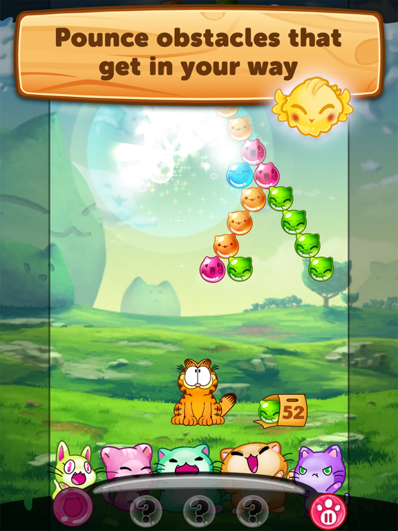 Screenshot #6 pour Kitty Pawp: Free Bubble Shooter Featuring Garfield