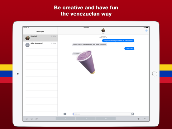 Screenshot #6 pour Venezuelan Food Stickers