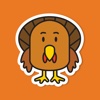 Turkey Day Holiday Stickers