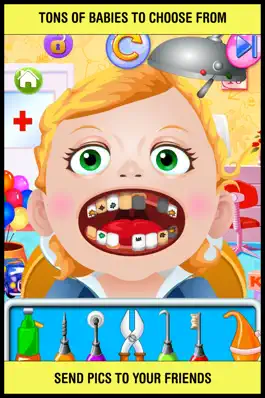 Game screenshot Baby Doctor Dentist Salon Games for Kids Free apk