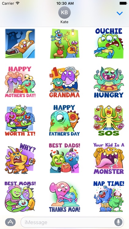 Monster Sticker