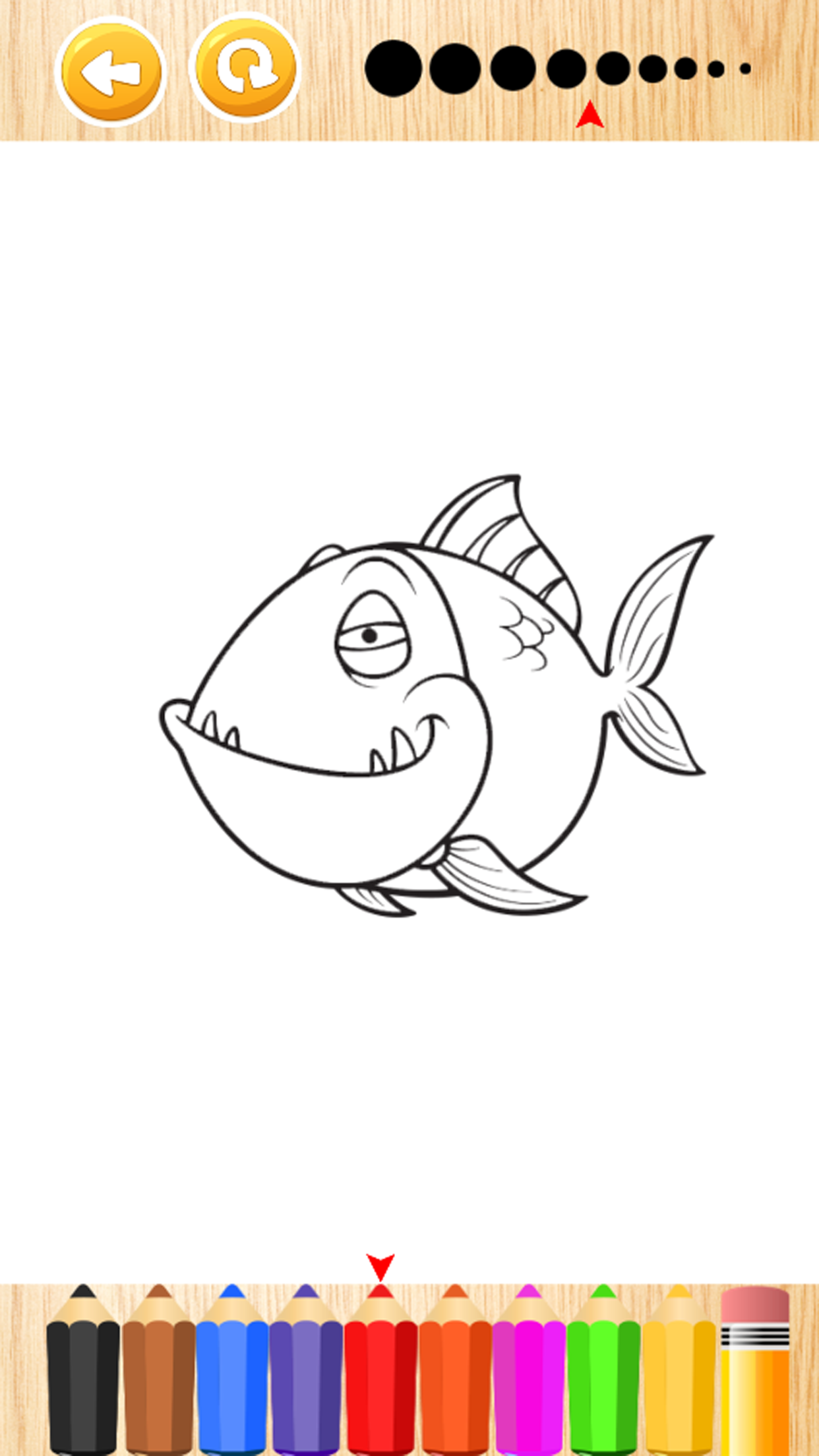 Sea Animal Coloring Book Draw Paint Games