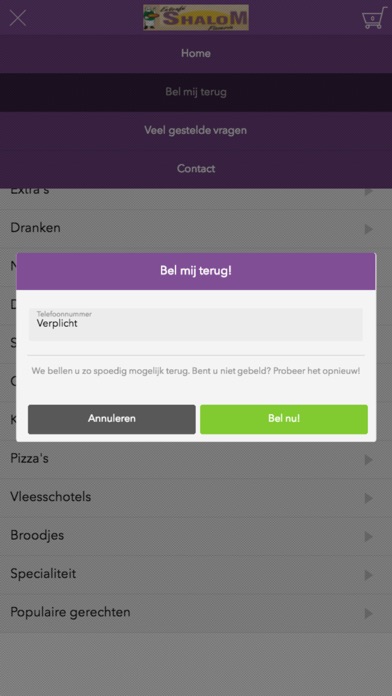 Screenshot #3 pour Eetcafe shalom
