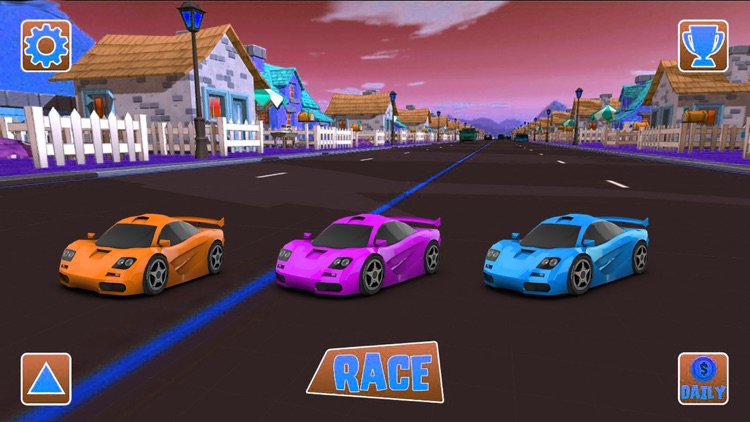3D Speed Challenge Car Raceway