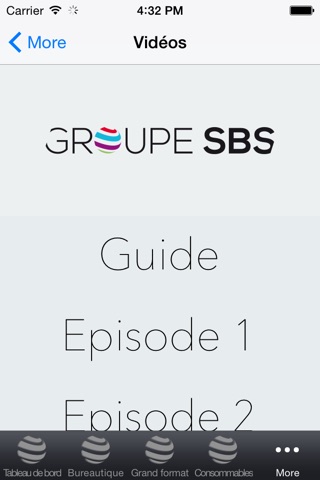 Groupe SBS screenshot 2