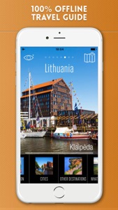 Lithuania Travel Guide and Offline Street Maps screenshot #1 for iPhone