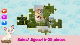 Game screenshot Cute Kitten Cat Jigsaw Puzzle Games For Kids apk
