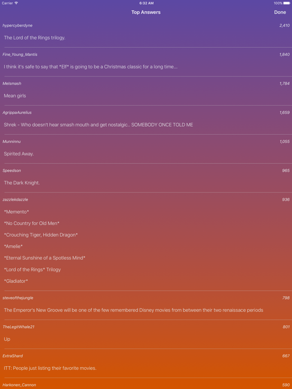 Screenshot #4 for KarmaCards for AskReddit