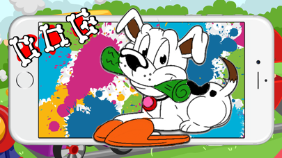 Screenshot #1 pour Chien & animaux Coloriage Jeux Enfants gratuit