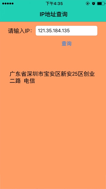 IP地址查询专业版-最好的网址信息查询App