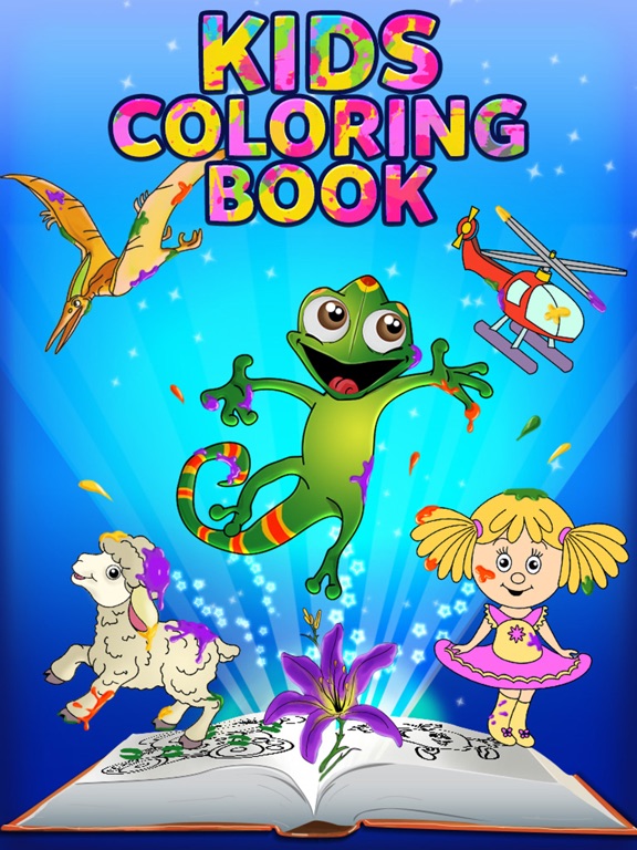Screenshot #4 pour Kids Coloring and Paint Book