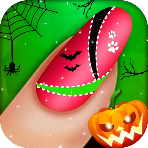 Halloween Monster Nail Salon for Girls and Kids Icon