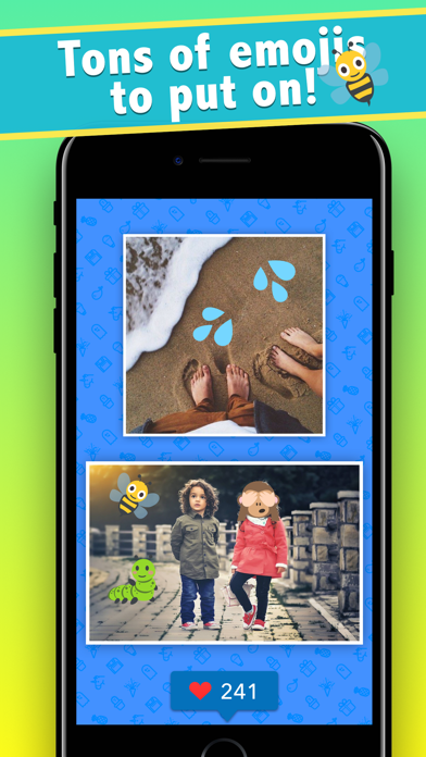 Screenshot #3 pour Emoji Stickers – Attach Emoji Stickers on Photos!