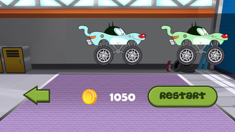 Monster Truck OggY Racing For Kids