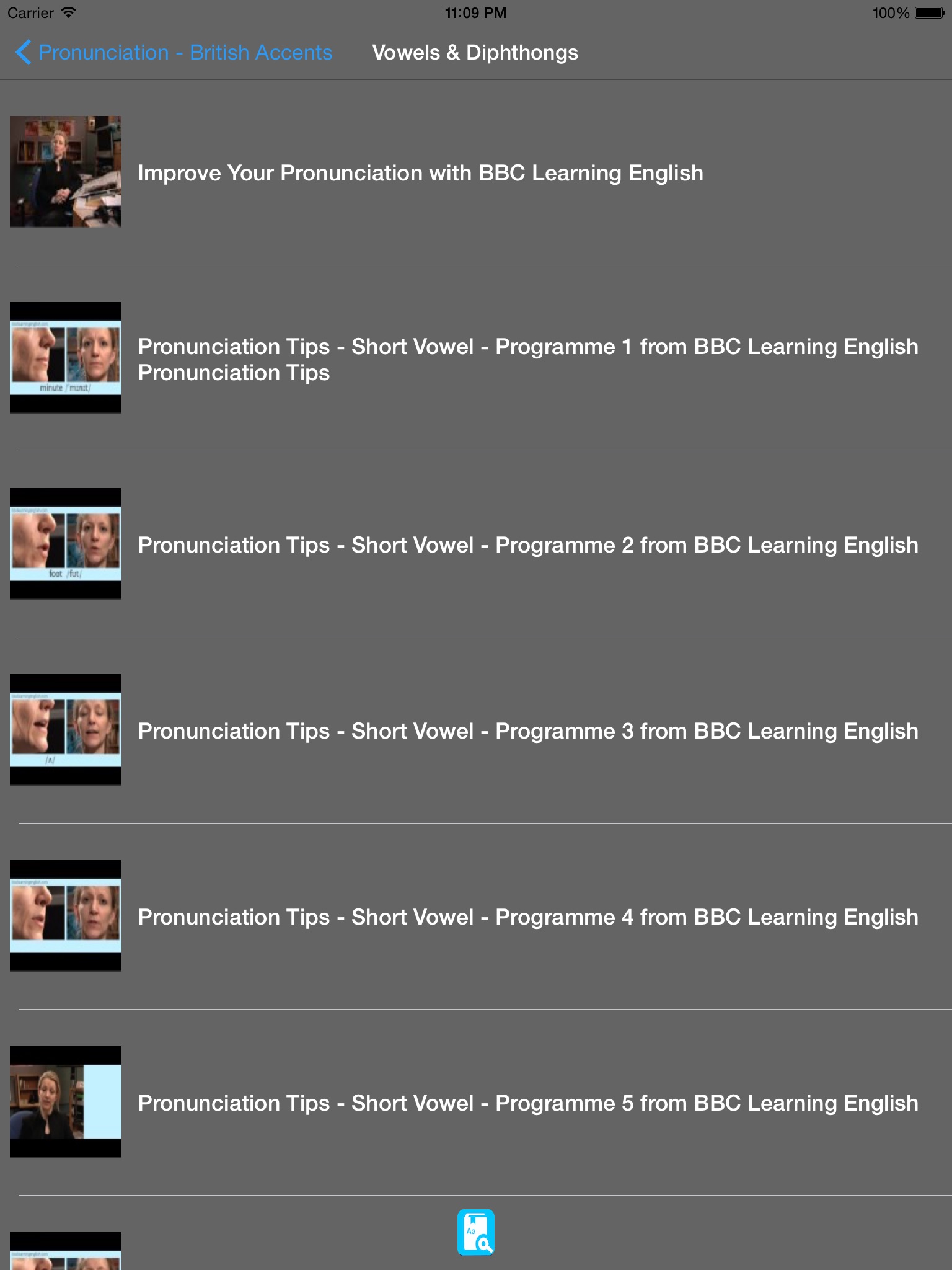 English Pronunciation Training Pro US UK AUS screenshot 3