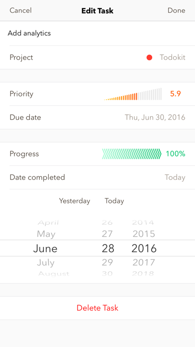 Todokit - Todo List, Task Manager, Daily Planner Screenshot