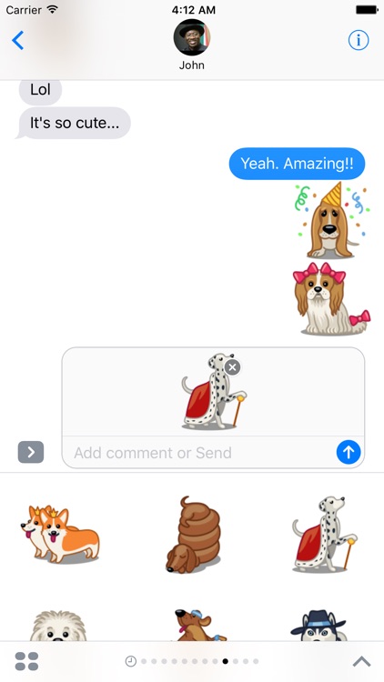 Cute Dog And Puppy Sticker Pack