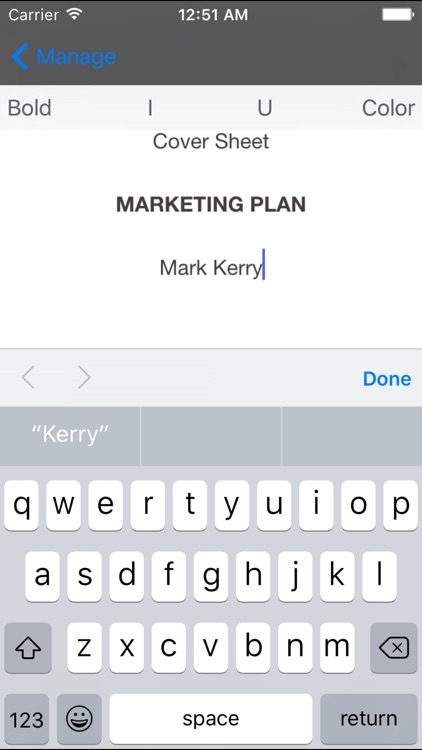Marketing Plan Writer screenshot-3