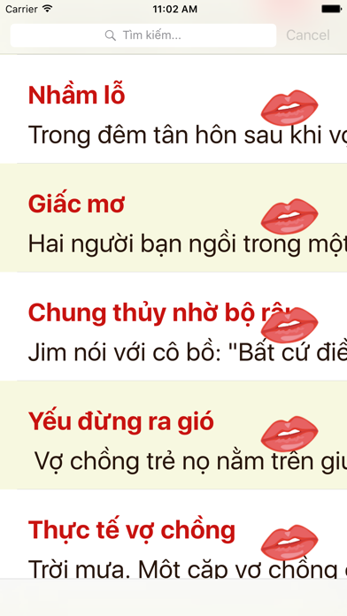 Screenshot #2 pour Truyen Nguoi Lon - Truyện Người Lớn Cười 18+ IPAD