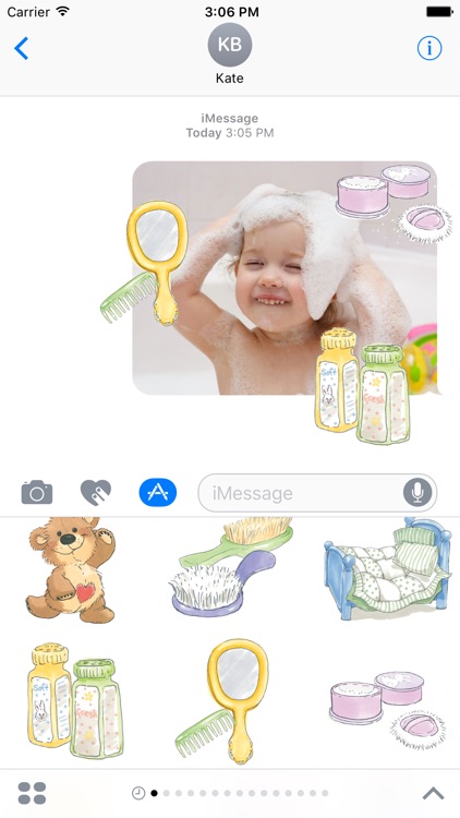 Baby Photo Selfie Suzy's Zoo Stickers