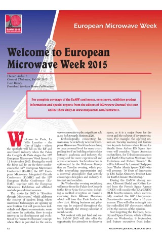 Microwave Journal Magazine screenshot 3