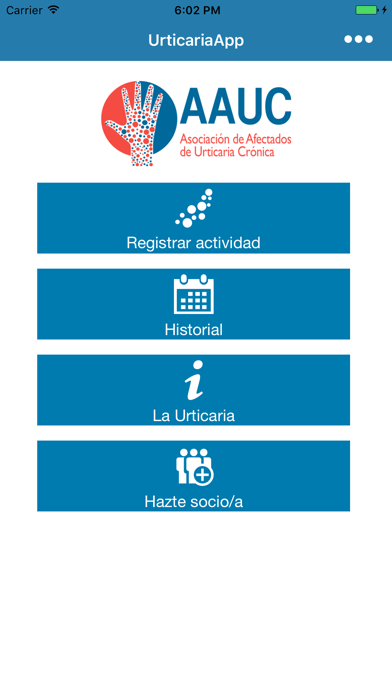 Screenshot #1 pour UrticariApp-Control Urticaria