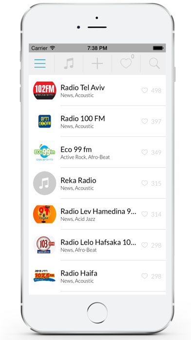 Screenshot #1 pour Radio Israël