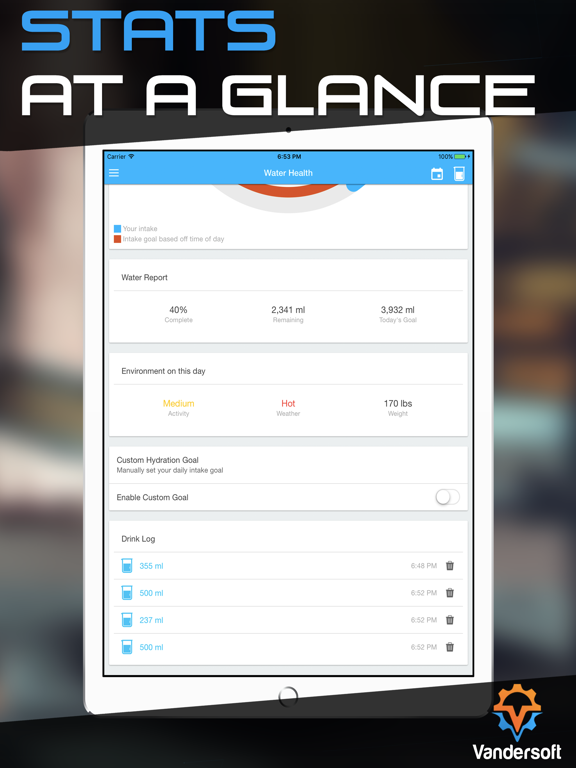 Screenshot #5 pour Hydration Reminder - Daily Water Tracker