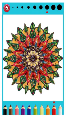 Game screenshot Mandala Coloring for Adults - Adults Coloring Book hack