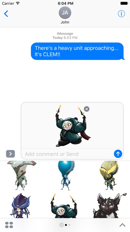 Warframe Stickers
