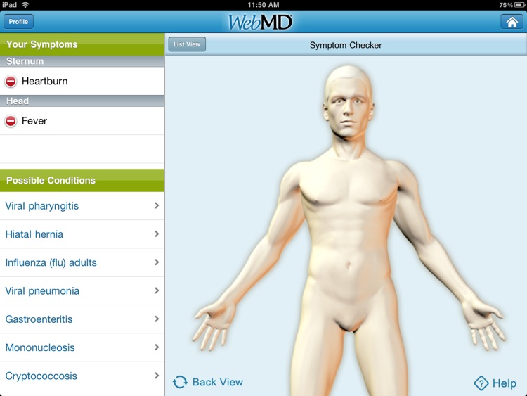 WebMD for iPad