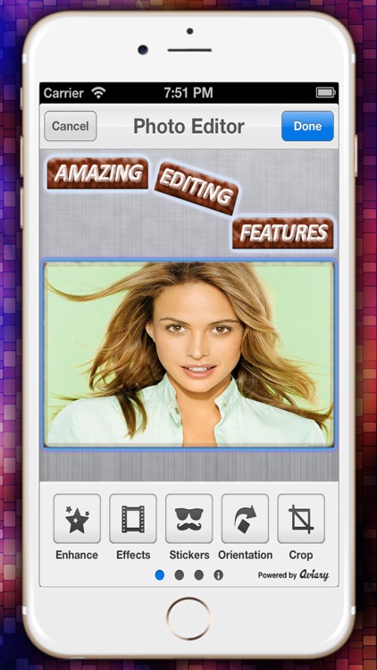 Insta Photo Collage + Picture Caption Editor