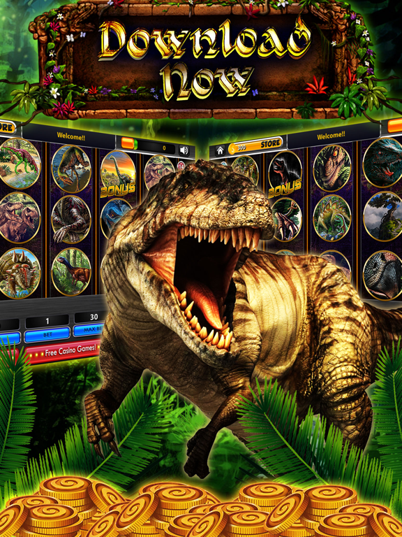 Screenshot #6 pour Jurassic Slot Machines Casino Carnivores VIP Slots