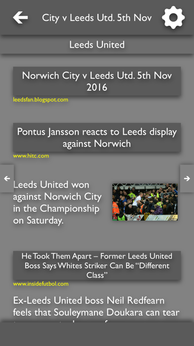 Screenshot #3 pour All The News - Leeds United Edition