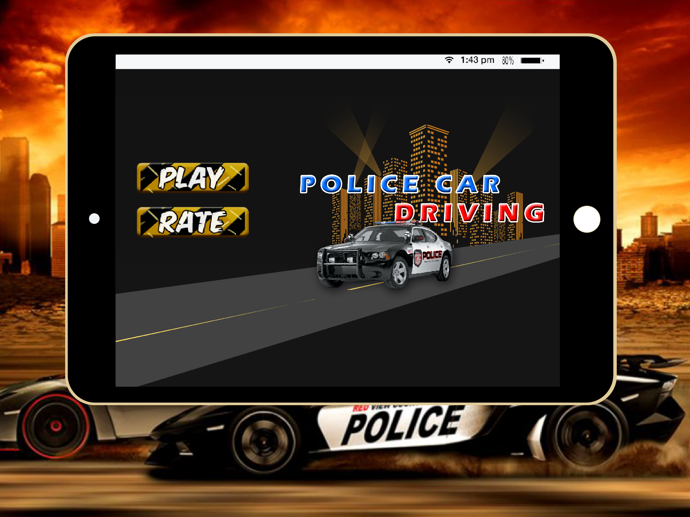 Police Car Driving Simulator -Real Car Driving2016
