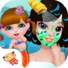 Mermaid Sister In Ocean Home-Baby Salon Care