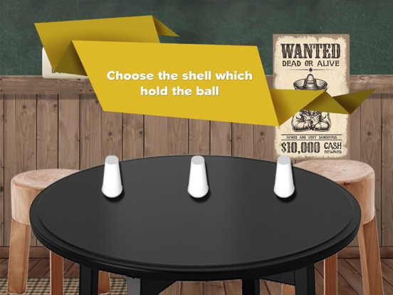 Shell Game - Find The Ball iPad screenshot 4 - Entertainment app